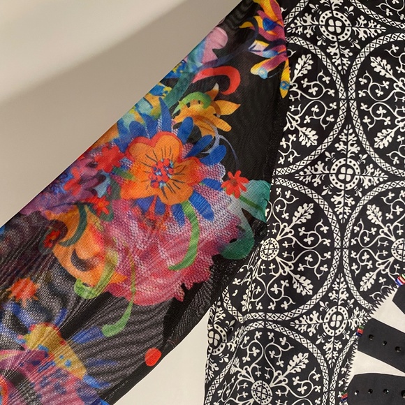 Colorful Long-Sleeve Top | Desigual - Picture 7 of 8